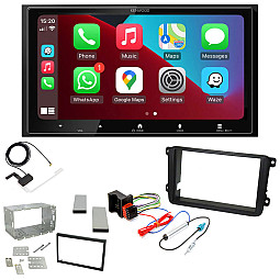 Kenwood 6.8” Wireless CarPlay / Android Auto, Mirroring, DAB+ Stereo Upgrade Pack For Volkswagen Kenwood 6.8” Wireless CarPlay / Android Auto, Mirroring, DAB+ Stereo Upgrade Pack For Volkswagen