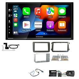 Volkswagen Kenwood DMX7722DABS 6.8" Wireless Apple CarPlay Android Auto DAB Stereo Upgrade Kit Volkswagen Kenwood DMX7722DABS 6.8" Wireless Apple CarPlay Android Auto DAB Stereo Upgrade Kit