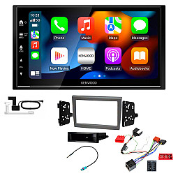Porsche 911, Boxster, Cayman Kenwood DMX7722DABS Wireless Apple CarPlay Android Auto DAB Stereo Upgrade Kit