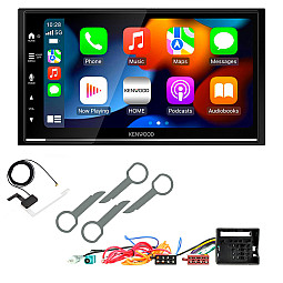 VW Transporter T5 RCD200 Kenwood DMX7722DABS Wireless Apple CarPlay Android Auto DAB Stereo Upgrade Kit VW Transporter T5 RCD200 Kenwood DMX7722DABS Wireless Apple CarPlay Android Auto DAB Stereo Upgrade Kit