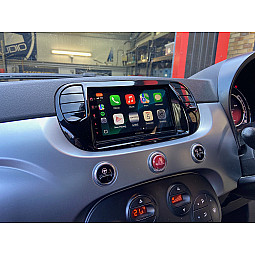 Fiat 500 2007 - 2015 Piano Black Kenwood DMX7722DABS Wireless Apple CarPlay Android Auto DAB Stereo Upgrade Kit Fiat 500 2007 - 2015 Piano Black Kenwood DMX7722DABS Wireless Apple CarPlay Android Auto DAB Stereo Upgrade Kit