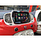 Fiat 500 2015 - 2021 Gloss Black Kenwood DMX7722DABS Wireless Apple CarPlay Android Auto DAB Stereo Upgrade Kit
