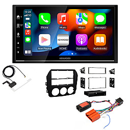 Mazda MX-5 2009-2015 Kenwood DMX7722DABS Wireless Apple CarPlay Android Auto DAB Stereo Upgrade Kit