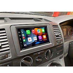 Volkswagen Transporter T5 / T5.1 Kenwood DMX7722DABS Wireless Apple CarPlay Android Auto Stereo Upgrade Kit