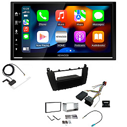 Mercedes C Class 2004 - 2007 Kenwood DMX7722DABS Wireless Apple CarPlay DAB Stereo Upgrade Kit