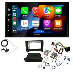 Audi TT 8J Kenwood DMX7722DABS Wireless Apple CarPlay Android Auto DAB Stereo Upgrade Kit