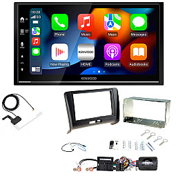 Audi TT Kenwood DMX7722DABS Wireless Apple CarPlay Android Auto DAB Stereo Upgrade Kit