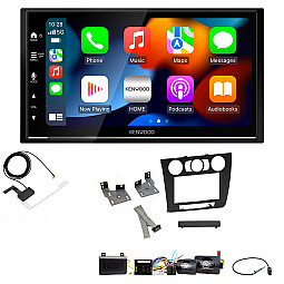 BMW 1 Series 2007-2013 Kenwood DMX7722DABS Wireless Apple CarPlay Android Auto DAB Stereo Upgrade Kit BMW 1 Series 2007-2013 Kenwood DMX7722DABS Wireless Apple CarPlay Android Auto DAB Stereo Upgrade Kit