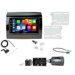 Fiat Ducato 2014-2021 Kenwood DMX7722DABS Wireless Apple CarPlay Android Auto DAB Stereo Upgrade Kit