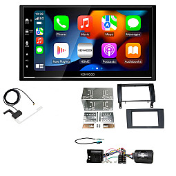 Mercedes SLK R171 2004-2011 Kenwood DMX7722DABS Wireless Apple CarPlay DAB Stereo Upgrade Kit