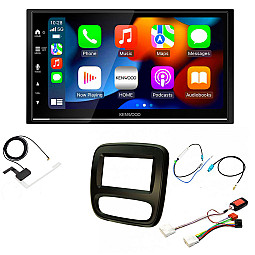 Renault Trafic (2014-2022) Kenwood DMX7722DABS Wireless Apple CarPlay Stereo Upgrade Kit (STANDARD RADIO) Renault Trafic (2014-2022) Kenwood DMX7722DABS Wireless Apple CarPlay Stereo Upgrade Kit (STANDARD RADIO)