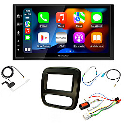 Vauxhall Vivaro 2014 - 2018 Kenwood DMX7722DABS Wireless Apple CarPlay Stereo Upgrade Kit (NAVIGATION SYSTEMS) Vauxhall Vivaro 2014 - 2018 Kenwood DMX7722DABS Wireless Apple CarPlay Stereo Upgrade Kit (NAVIGATION SYSTEMS)