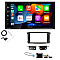 Ford Focus, Mondeo, S-Max Black Kenwood DMX7722DABS Wireless Apple CarPlay Android Auto DAB Stereo Upgrade Kit