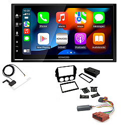 Mazda MX-5 Non-Bose 2006-2008 Kenwood DMX7722DABS Wireless Apple CarPlay Android Auto DAB Stereo Upgrade Kit Mazda MX-5 Non-Bose 2006-2008 Kenwood DMX7722DABS Wireless Apple CarPlay Android Auto DAB Stereo Upgrade Kit