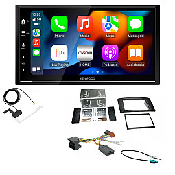 Mercedes ML 2005-2011 Kenwood DMX7722DABS Wireless Apple CarPlay DAB Stereo Upgrade Kit