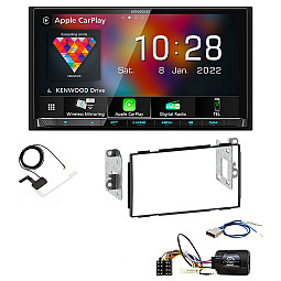 Nissan Qashqai (2007-2013) Kenwood CarPlay Android Auto Digital Media AV Receiver Bluetooth DAB+ Stereo Upgrade Pack Nissan Qashqai (2007-2013) Kenwood CarPlay Android Auto Digital Media AV Receiver Bluetooth DAB+ Stereo Upgrade Pack