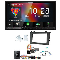 VW Transporter T6.1 2019> Kenwood CarPlay Android Auto Digital Media AV Receiver Bluetooth DAB+ Stereo Upgrade Kit