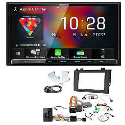 VW Transporter T6.1 2019> Kenwood CarPlay Android Auto Digital Media AV Receiver Bluetooth DAB+ Stereo Upgrade Kit