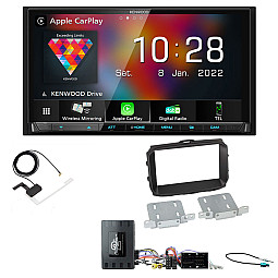 Alfa Romeo Giulietta 2014-2021 Kenwood CarPlay / Android Auto Digital Media AV Receiver Bluetooth DAB+ Stereo Upgrade Pack Alfa Romeo Giulietta 2014-2021 Kenwood CarPlay / Android Auto Digital Media AV Receiver Bluetooth DAB+ Stereo Upgrade Pack