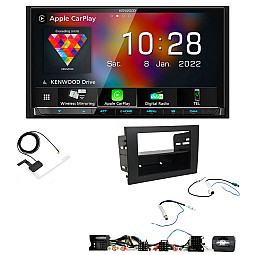 Audi A4 (2001-2008) Kenwood CarPlay Android Auto Digital Media AV Receiver Bluetooth DAB+ Stereo Upgrade Pack Audi A4 (2001-2008) Kenwood CarPlay Android Auto Digital Media AV Receiver Bluetooth DAB+ Stereo Upgrade Pack
