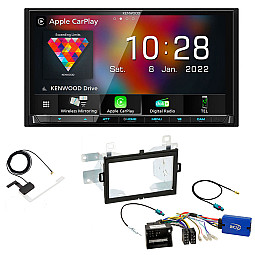 Mercedes Sprinter 2019-2023 Kenwood CarPlay / Android Auto Digital Media AV Receiver Bluetooth DAB+ Stereo Upgrade Kit