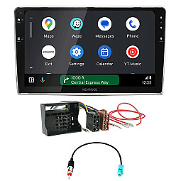 Alfa Romeo Mito 2008> Kenwood 9" Wireless CarPlay / Android Auto, Mirroring Screen, Bluetooth Stereo Pack Alfa Romeo Mito 2008> Kenwood 9" Wireless CarPlay / Android Auto, Mirroring Screen, Bluetooth Stereo Pack
