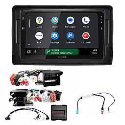 Audi A4 (B6/B7) 2000-2009 Kenwood DMX80AXS 9" Wireless CarPlay / Android Auto Mirroring Screen Stereo Pack