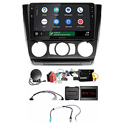 BMW 1 Series (E81,E82,E87,E88) 2007-2013 Manual AC Kenwood 9" Wireless CarPlay / Android Auto, Mirroring Screen, Bluetooth Stereo Pack