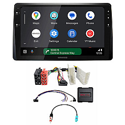 Dacia Duster (SR) 2018-2021 Kenwood DMX80AXS 9" Wireless CarPlay / Android Auto Mirroring Screen Stereo Pack Dacia Duster (SR) 2018-2021 Kenwood DMX80AXS 9" Wireless CarPlay / Android Auto Mirroring Screen Stereo Pack