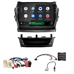 Hyundai Santa Fe, IX45 2012> Kenwood DMX80AXS 9" Wireless CarPlay / Android Auto Mirroring Screen Stereo Pack
