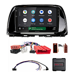 Mazda CX-5 2015-2018 Kenwood DMX80AXS 9" Wireless CarPlay / Android Auto Mirroring Screen Stereo Pack