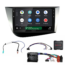 Seat Leon Mk2 2005-2012 Kenwood 9" Wireless CarPlay / Android Auto, Mirroring Screen, Bluetooth Stereo Pack
