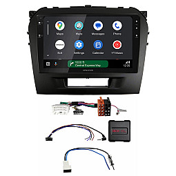 Suzuki Vitara (LY) 2015-2024 Kenwood DMX80AXS 9" Wireless CarPlay / Android Auto Mirroring Screen Stereo Pack