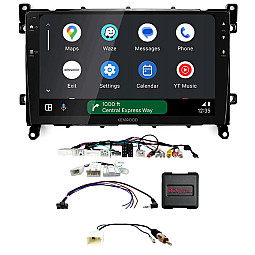 Toyota Prius 2019> Kenwood 9" Wireless CarPlay / Android Auto Mirroring Screen Stereo Pack