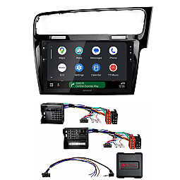 Volkswagen Golf 7 2012-2020 Kenwood 9" Wireless CarPlay / Android Auto Mirroring Screen Stereo Pack