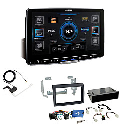 Fiat Ducato 2014-2021 ALPINE Halo 9" Digital Radio Apple Carplay / Android Auto DAB USB Upgrade Kit Fiat Ducato 2014-2021 ALPINE Halo 9" Digital Radio Apple Carplay / Android Auto DAB USB Upgrade Kit