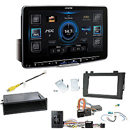 VW Transporter T6.1 (2019>) ALPINE Halo 9" Digital Radio Apple Carplay / Android Auto DAB USB Upgrade Kit