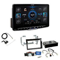 Fiat Ducato 2014-2021 ALPINE Halo 9" Digital Radio Apple Carplay / Android Auto DAB USB Upgrade Kit Fiat Ducato 2014-2021 ALPINE Halo 9" Digital Radio Apple Carplay / Android Auto DAB USB Upgrade Kit