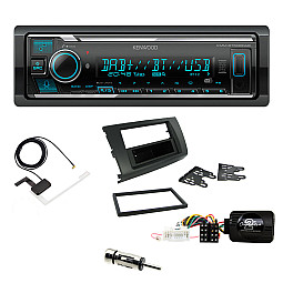 Suzuki Swift 2005-2010 Kenwood Digital Media Receiver DAB+ Digital Radio Bluetooth Car Stereo Upgrade Kit
