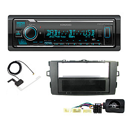 Toyota Auris 2007-2013 Kenwood Digital Media Receiver DAB+ Digital Radio Bluetooth Car Stereo Upgrade Kit Toyota Auris 2007-2013 Kenwood Digital Media Receiver DAB+ Digital Radio Bluetooth Car Stereo Upgrade Kit