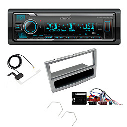 Vauxhall Astra H, Corsa D, Zafira B Kenwood Digital Media Receiver DAB+ Digital Radio Bluetooth Car Stereo Upgrade Kit Vauxhall Astra H, Corsa D, Zafira B Kenwood Digital Media Receiver DAB+ Digital Radio Bluetooth Car Stereo Upgrade Kit