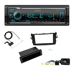 Toyota Auris 2007-2013 Kenwood Digital Media Receiver DAB+ Digital Radio Bluetooth Car Stereo Upgrade Kit Toyota Auris 2007-2013 Kenwood Digital Media Receiver DAB+ Digital Radio Bluetooth Car Stereo Upgrade Kit
