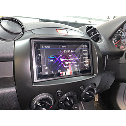 Mazda 2 (2008-2014) JVC 6.8" Bluetooth Digital Media Car Play / Android Auto Stereo Upgrade Pack