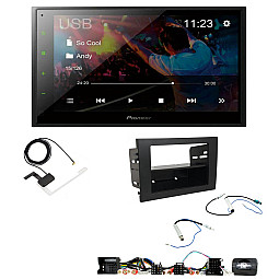 Audi A4 (2001-2008) Pioneer 6.8" Screen Bluetooth iPod iPhone WebLink USB DAB Radio Upgrade Pack Audi A4 (2001-2008) Pioneer 6.8" Screen Bluetooth iPod iPhone WebLink USB DAB Radio Upgrade Pack