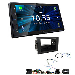 Audi A4 (2001-2008) JVC 6.8" Bluetooth Digital Media Car Play / Android Auto Stereo Upgrade Pack Audi A4 (2001-2008) JVC 6.8" Bluetooth Digital Media Car Play / Android Auto Stereo Upgrade Pack
