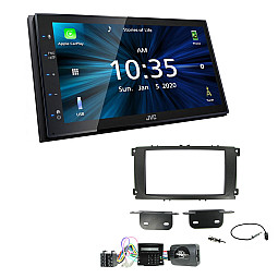 Ford Focus, Mondeo, S-Max JVC KW-M560BT 6.8" Bluetooth Digital Media Car Play / Android Auto Stereo Upgrade Kit Ford Focus, Mondeo, S-Max JVC KW-M560BT 6.8" Bluetooth Digital Media Car Play / Android Auto Stereo Upgrade Kit