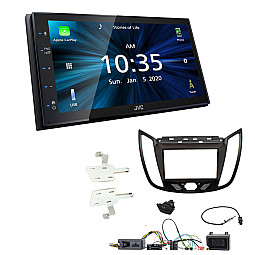 Ford Kuga 2013-2019 JVC KW-M560BT 6.8" Bluetooth Digital Media Car Play / Android Auto Stereo Upgrade Kit Ford Kuga 2013-2019 JVC KW-M560BT 6.8" Bluetooth Digital Media Car Play / Android Auto Stereo Upgrade Kit