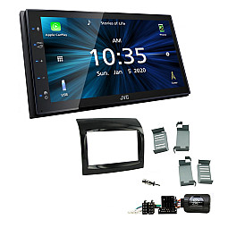 Fiat Ducato 2012-2014 JVC KW-M560BT 6.8" Bluetooth Digital Media Car Play / Android Auto Stereo Upgrade Kit