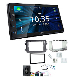 Fiat Ducato 2021 Onwards JVC KW-M560BT 6.8" Bluetooth Digital Media Car Play / Android Auto Stereo Upgrade Kit