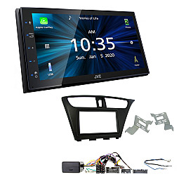 Honda Civic 2012 - 2015 JVC KW-M560BT 6.8" Bluetooth Digital Media Car Play / Android Auto Stereo Upgrade Kit Honda Civic 2012 - 2015 JVC KW-M560BT 6.8" Bluetooth Digital Media Car Play / Android Auto Stereo Upgrade Kit